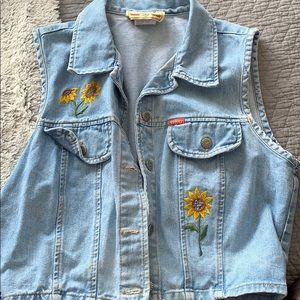 Denim vest